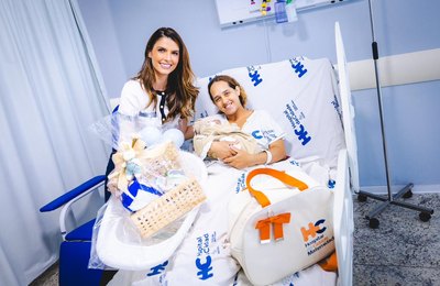 Marina Candia garante maior suporte para mães atendidas no HC, com novos kits maternidade