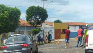 Homem é preso após tentar esfaquear companheira em frente à escola municipal de São Cristóvão / Foto: Foto: Reprodução/Portal A8SE