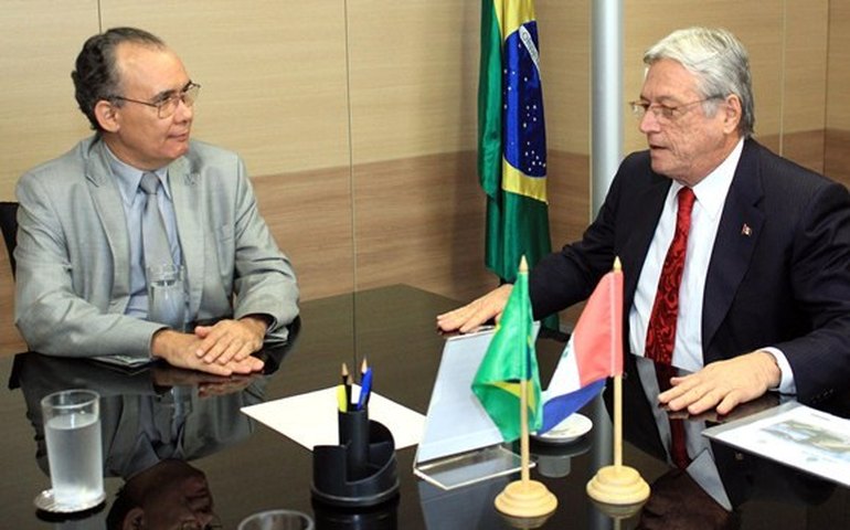 Governador e ministro da Integração avaliam andamento de obras estruturantes