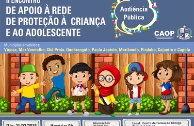 MP promove II Encontro de Apoio à Rede de Proteção à Criança e ao Adolescente em Viçosa