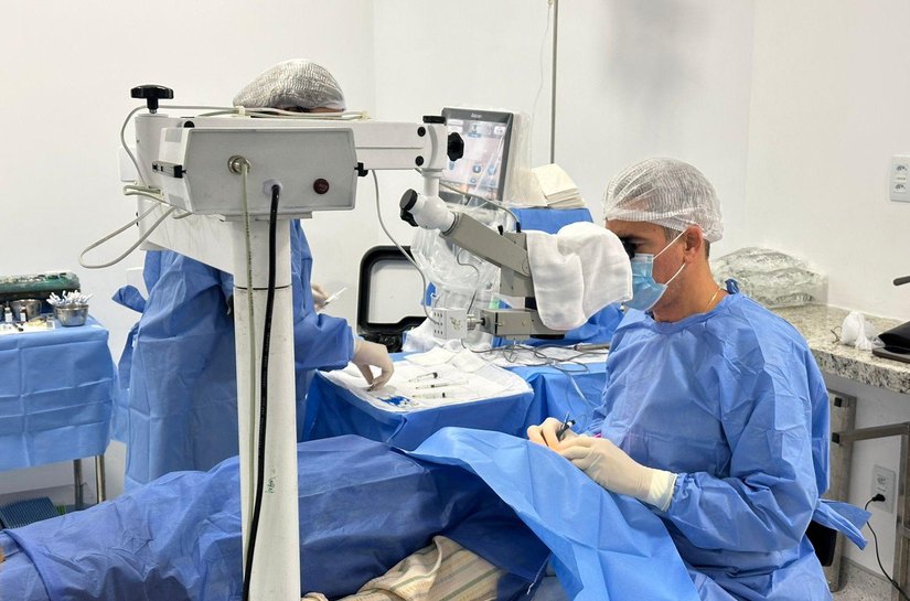 Pacientes de Maragogi passam por cirurgia de catarata no Hospital da Cidade