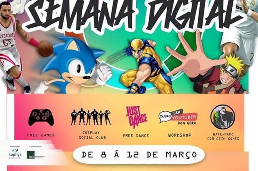 Shopping Pátio Maceió realiza Semana Digital até o domingo, dia 12