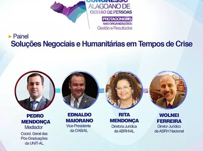 Vice da OAB Alagoas ministra palestra em Congresso de Gestão de Pessoas