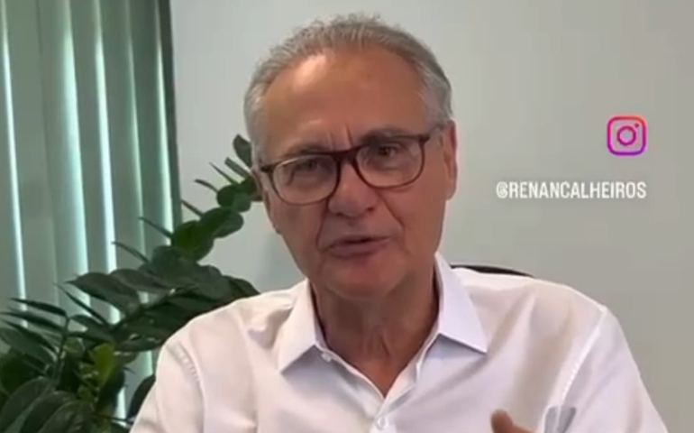 Renan Calheiros denuncia golpe político em Rio Largo e sai em defesa do prefeito Carlos