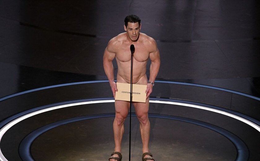 Oscar 2024: por que John Cena apareceu nu na cerimônia?