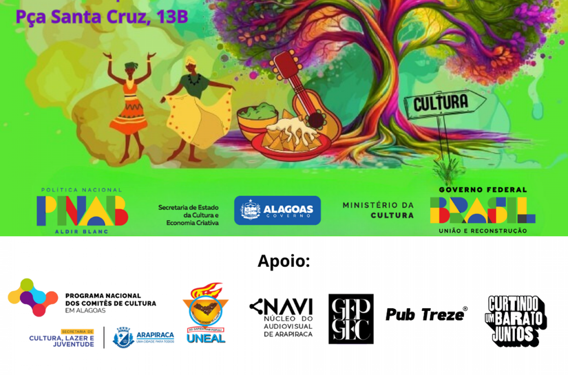 Inscrições abertas para o 1° Festival de Arte LGBTQIA+ de Arapiraca