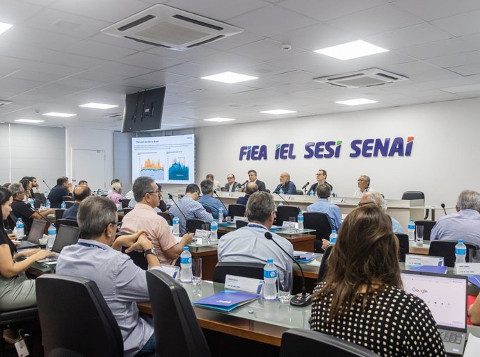 Origem apresenta projeto de estocagem de gás em reunião da diretoria da Fiea