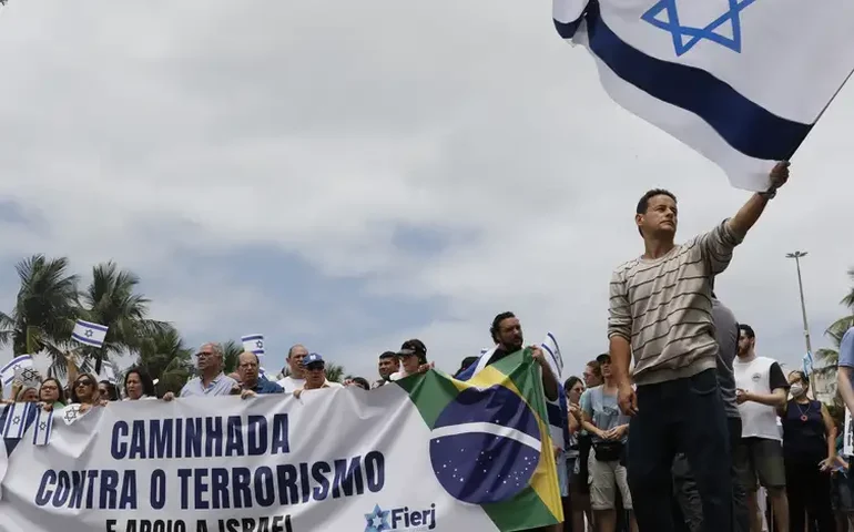 Casos de antissemitismo crescem 350% entre 2022 e 2024 no Brasil, aponta relatório