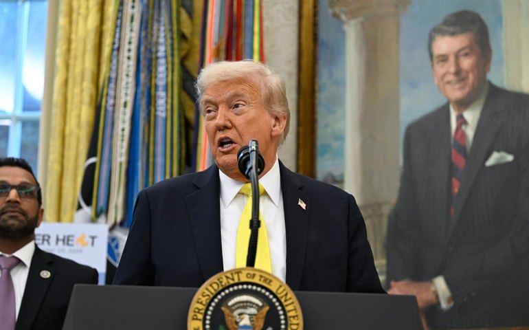 Trump afirma avanço nas negociações para controle dos EUA sobre a Groenlândia