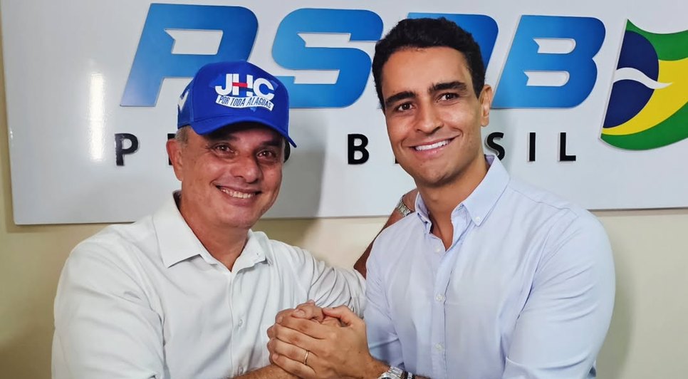 Kil de Freitas e JHC. Fonte: Ascom PSDB