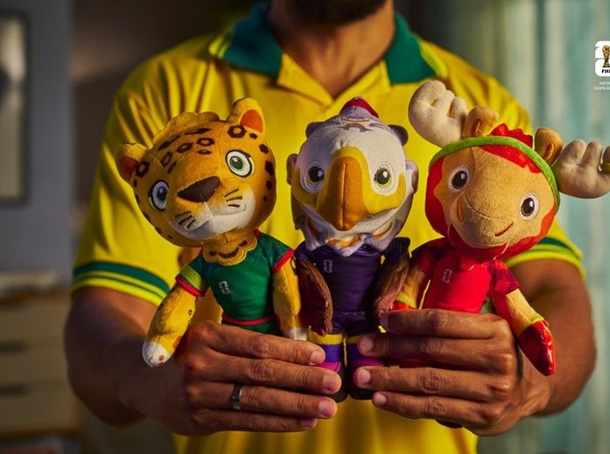 Rexona lança caixa surpresa com mascotes oficiais da Copa do Mundo da FIFA 2026