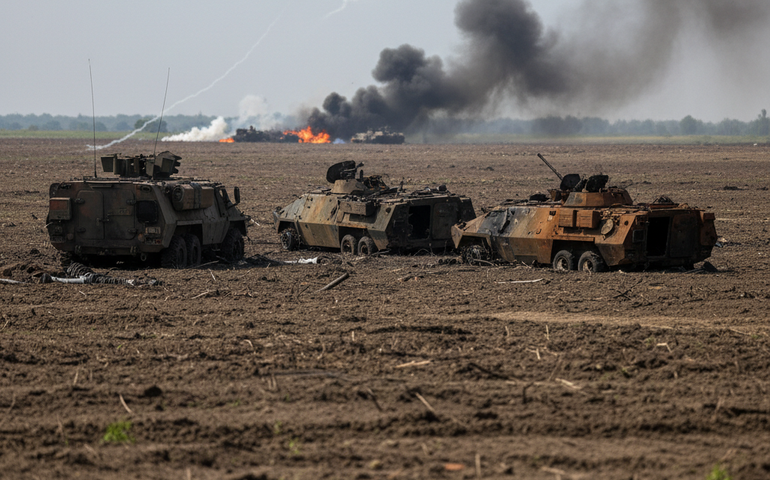 Drones de ataque impedem avanço ucraniano em Zaporozhie