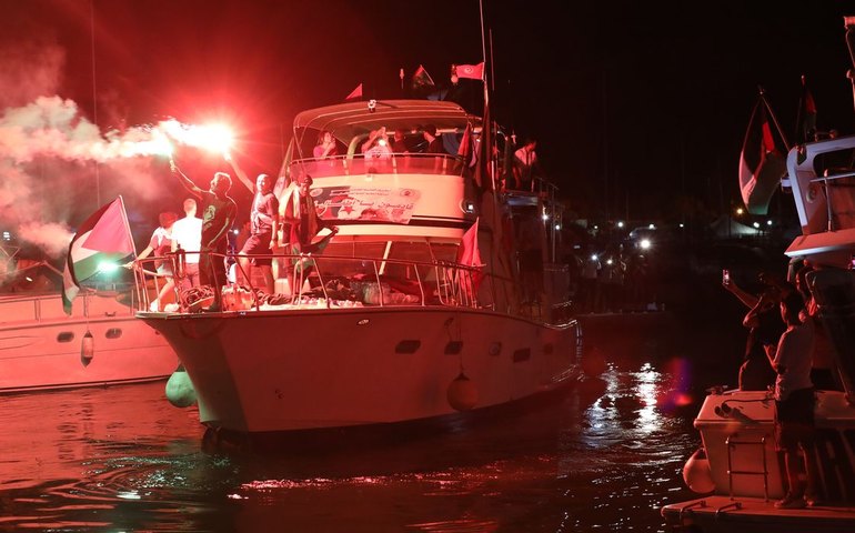 Deputada presa em flotilha pede fim de relações econômicas com Israel