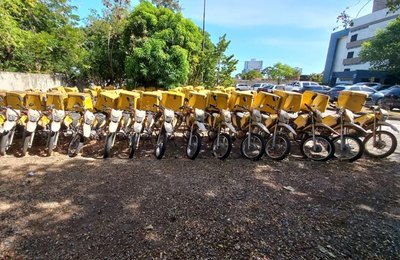 Correios realiza leilão de 81 motocicletas em Alagoas