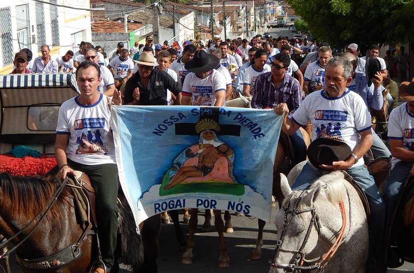Cavalgada mantém tradição da festa da padroeira de Anadia