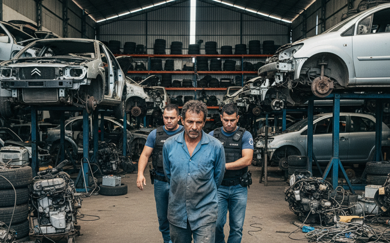 Polícia Civil prende suspeito de desmanche de veículos e golpes em Maceió