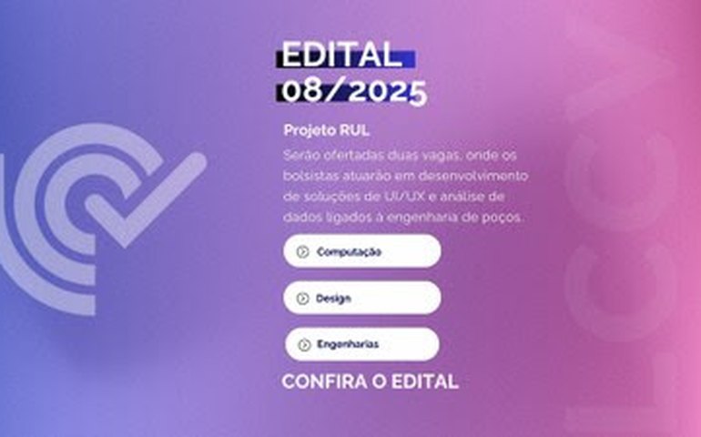 LCCV seleciona bolsistas para trabalhar com análise de dados e design digital