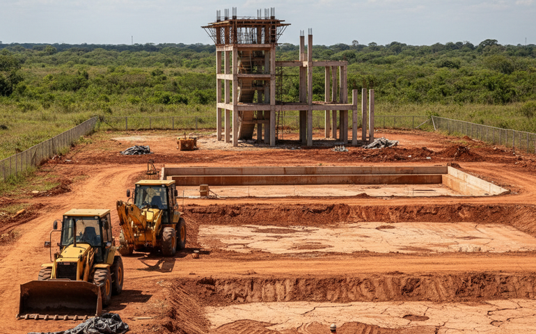 Falta de licença paralisa obra de megaparque aquático em SP há 2 anos