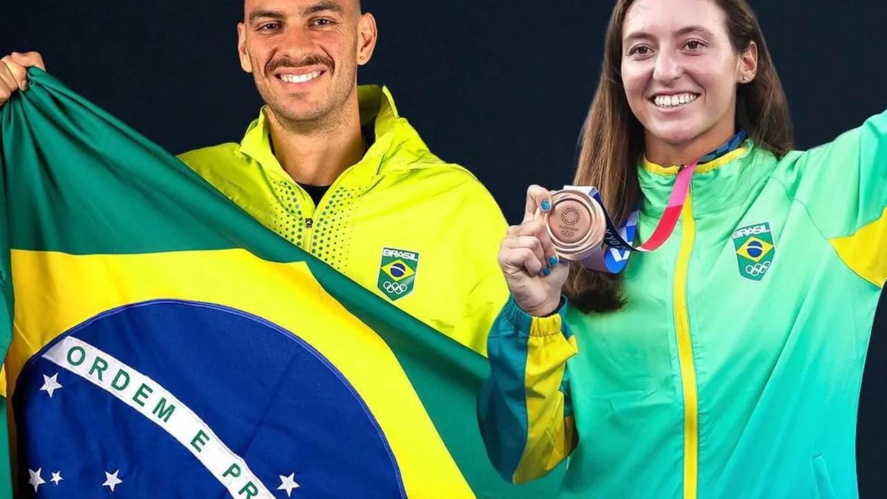 Scheffer e Stefani serão os porta-bandeiras do Brasil na abertura