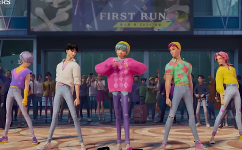 Como o BTS foi destronado nas paradas do Spotify por grupo fictício de k-pop da Netflix