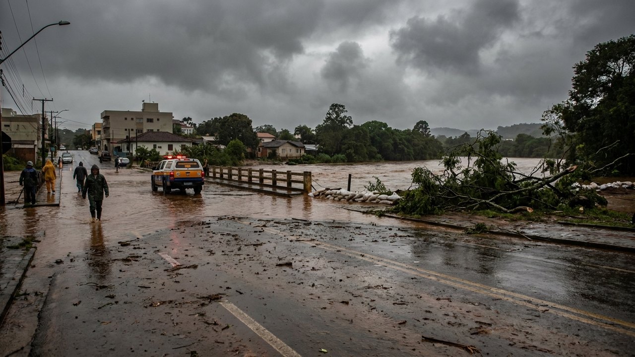 Temporais voltam ao Sul nesta quarta; novo ciclone deve se formar nos próximos dias