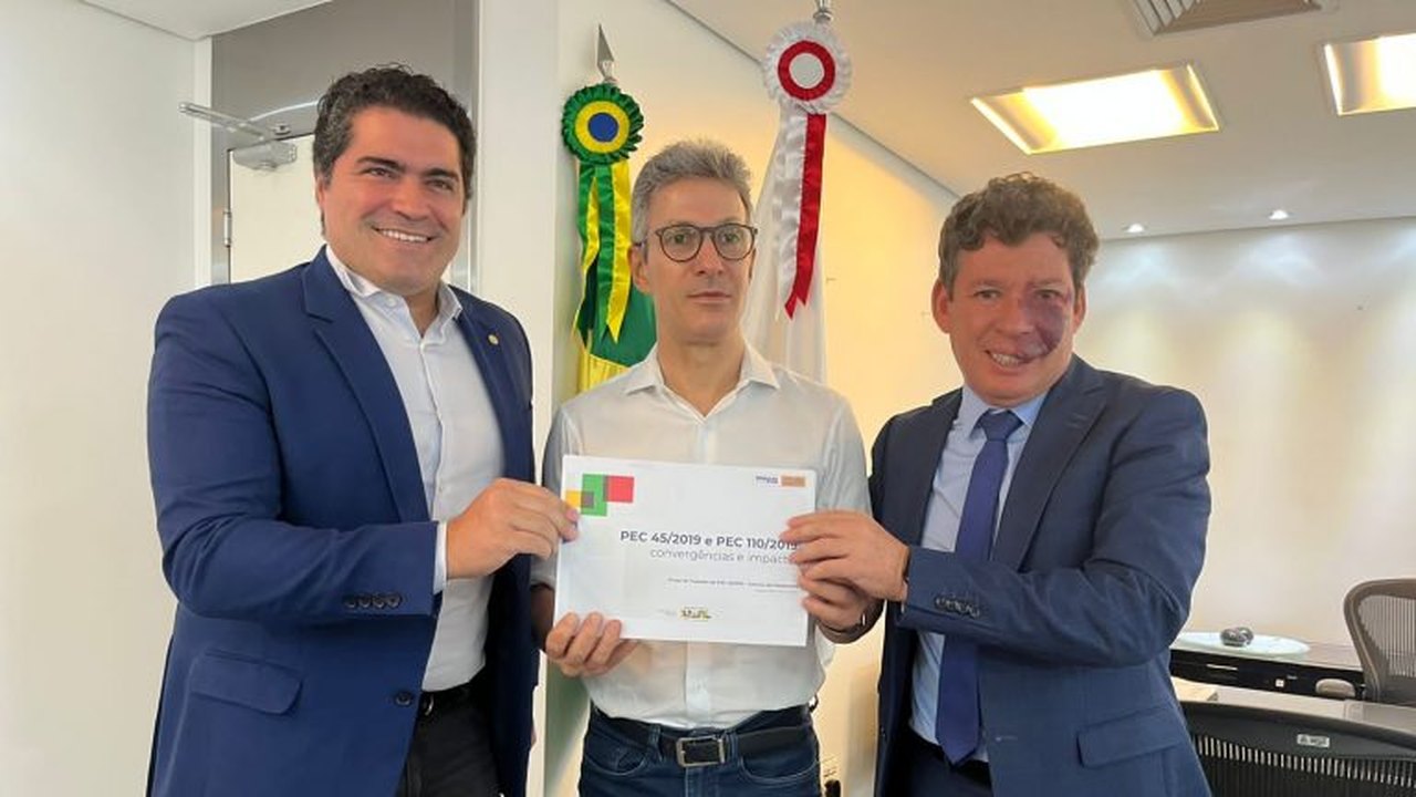Reforma tributária recebe apoio do governador Zema e de prefeito de Belo Horizonte