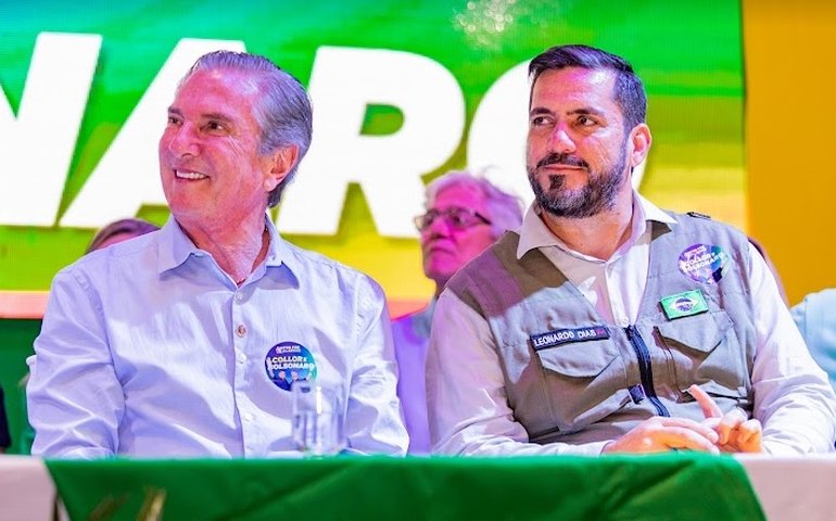 “Grande oportunidade para acabar com o domínio dos Calheiros”, afirmou Leonardo Dias após confirmação de chapa com Collor
