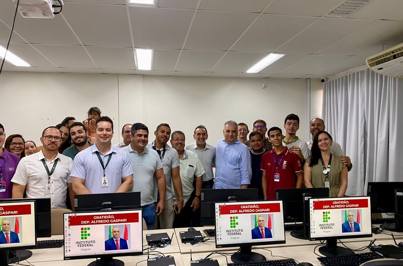 Alfredo Gaspar destina R$ 1,7 milhão ao IFAL e campus de Palmeira dos Índios recebe R$ 800 mil em equipamentos e melhorias estruturais