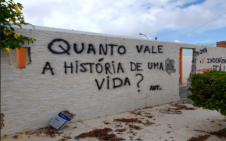 Estudante produz filme sobre o afundamento de cinco bairros de Maceió