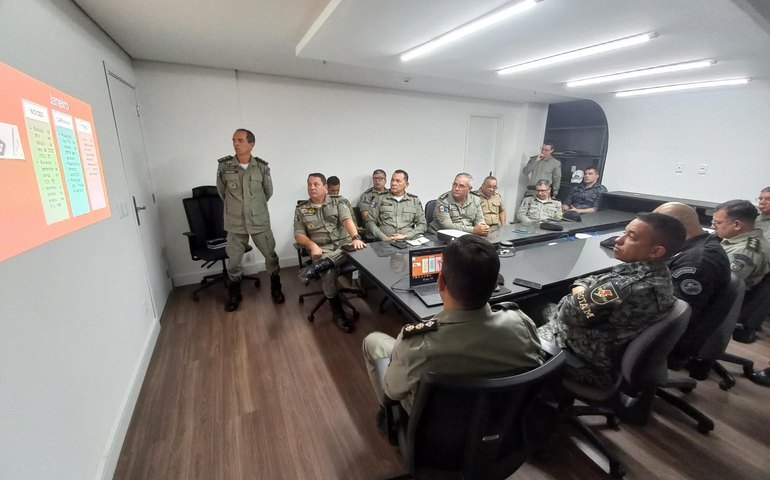 Comando Metropolitano da PM se reúne com representantes de unidades operacionais