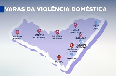 10 varas judiciais do interior receberão competência para violência contra mulher