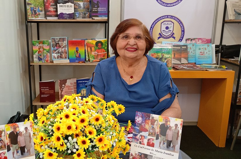 Idosa do Serviço de Convivência lança livro na 11ª Bienal Internacional do Livro de Alagoas