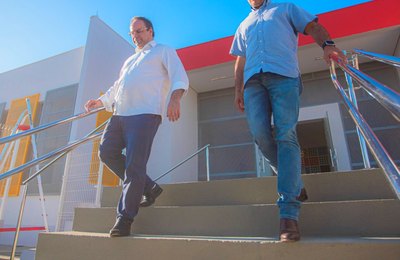 Prefeito Luciano Barbosa anuncia inauguração de creche no Residencial Agreste