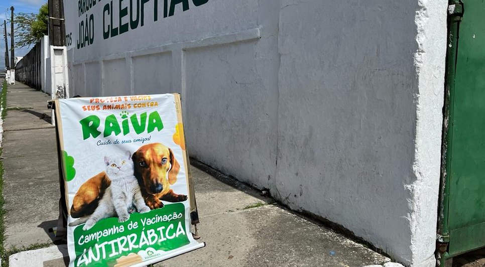 Aracaju prorroga vacinação antirrábica no Parque de Exposições até sexta-feira