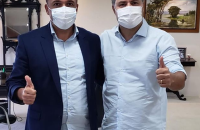 Prefeito Theobaldo Cintra se reúne com governador Renan Filho e garante novos projetos para Major 