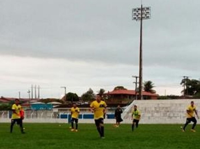 Elenco alvinegro continuaram treinando em Palmeira dos Índios