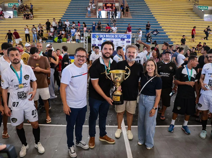 Esporte Clube Traipu conquista título inédito da Taça Brasil de Futsal