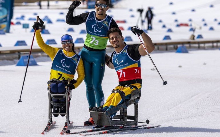 Esqui brasileiro mira 2ª medalha paralímpica em adeus a Milão-Cortina