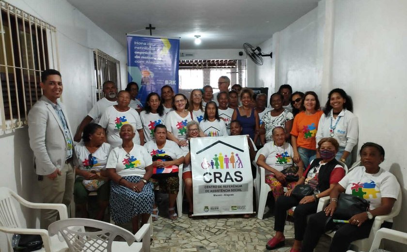 Idosas do Serviço de Convivência participam de palestra sobre sustentabilidade ambiental
