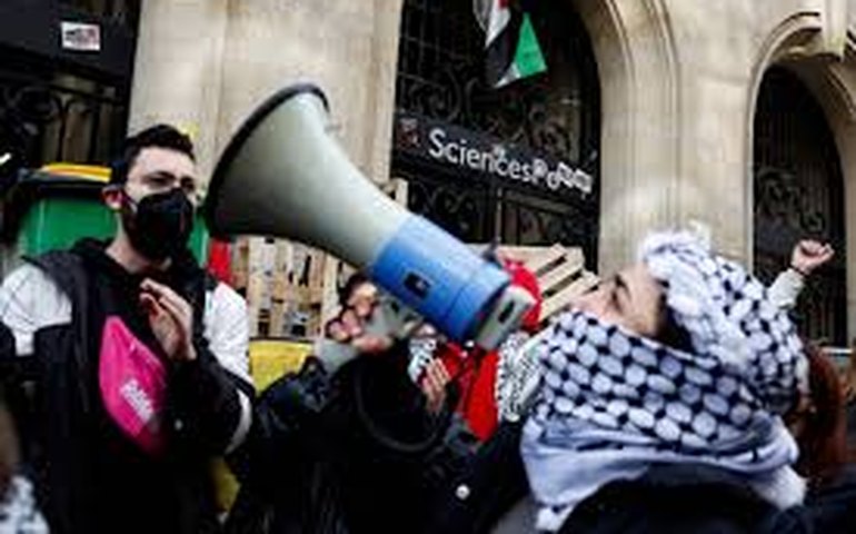 Polícia reprime manifestação pró-Palestina na Universidade de Sorbonne, três dias após mobilização na Science Po