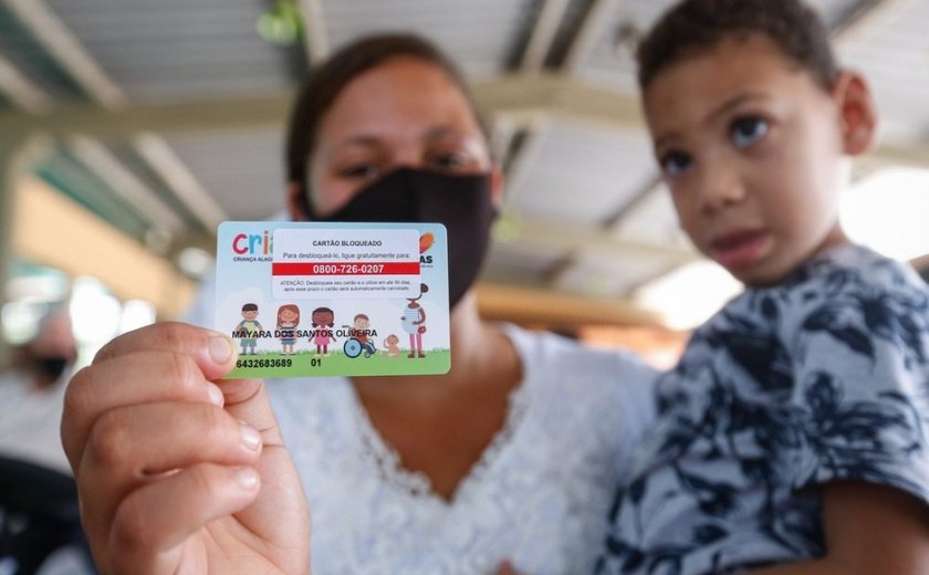 Governo inicia entrega do Cartão Cria em Maceió na próxima segunda-feira (22)