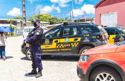 Grupamento especial da Guarda Municipal garante segurança aos agentes da SMTT