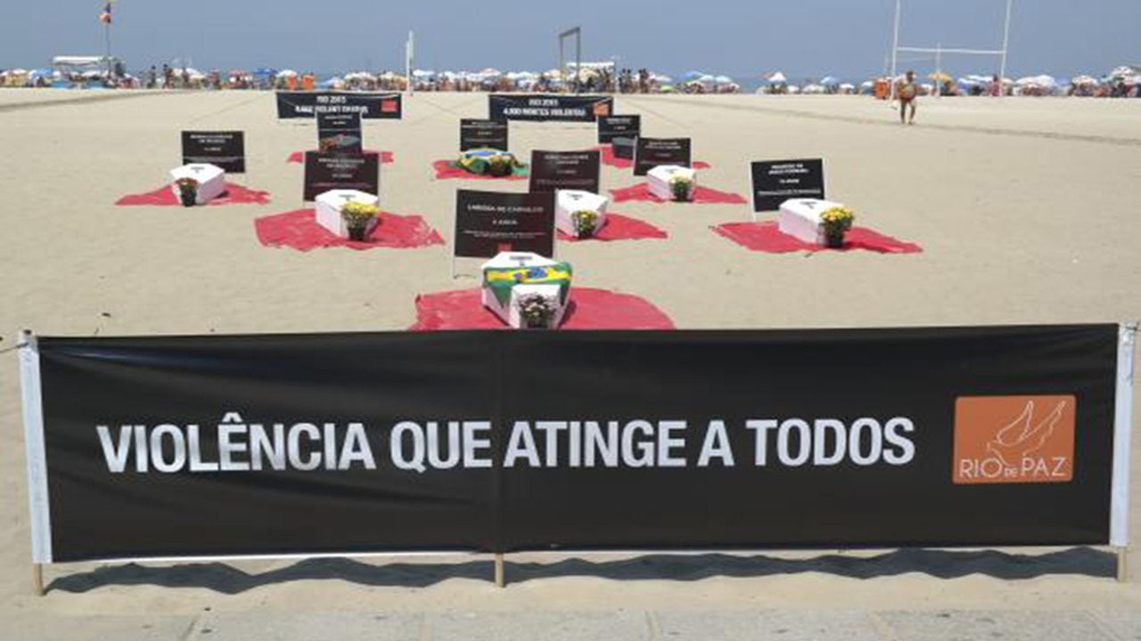 Brasil tem mais mortes violentas do que a Síria em guerra, mostra anuário