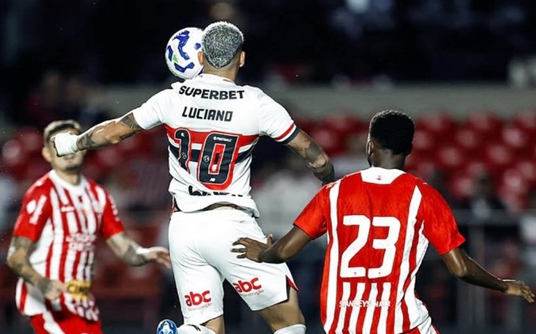 São Paulo conta com 'desencanto' de Luciano para virar sobre o Náutico pela Copa do Brasil