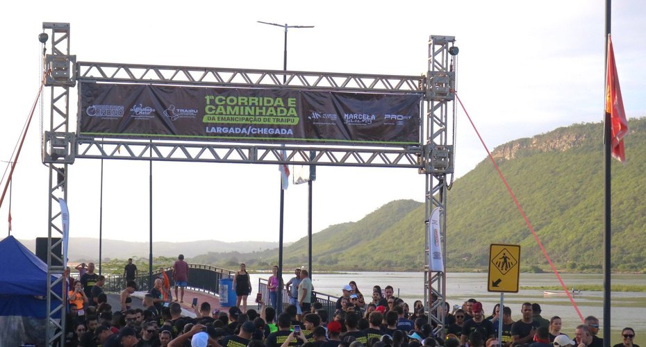 Traipu realiza 1ª Corrida e Caminhada da Emancipação em alusão aos 133 anos da cidade