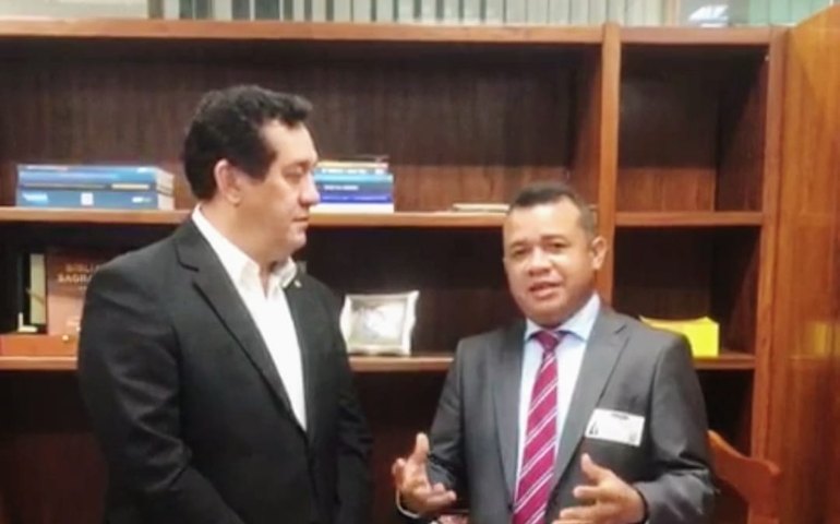 Severino Pessoa recebe vereador por Maceió e garante apoio ao desenvolvimento da capital