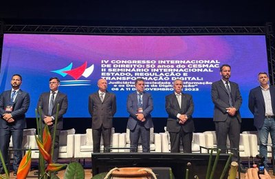 Tribunal de Contas de Alagoas participa do IV Congresso Internacional de Direito