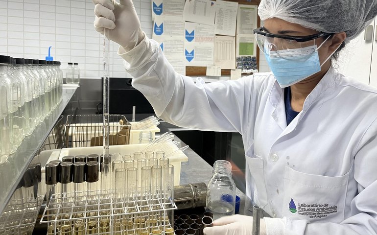 IMA e Semarh monitoram a qualidade da água de 35 mananciais hídricos em Alagoas