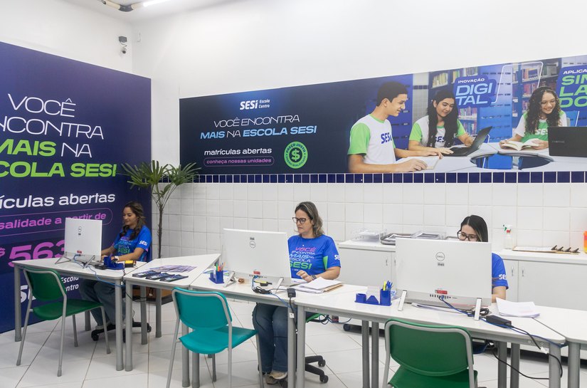 Descontos de até 25% para matrículas e rematrículas das Escolas SESI vão até 7 de novembro