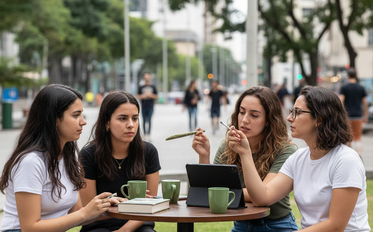 Estudo revela aumento expressivo no consumo de cannabis entre mulheres brasileiras
